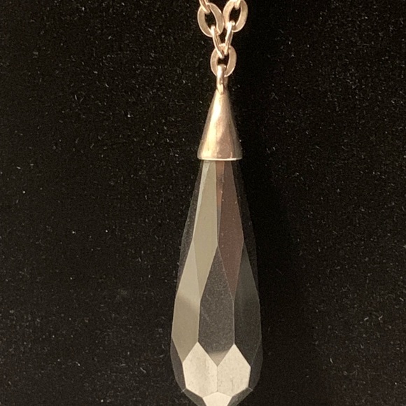 Silpada Hematite & Sterling Necklace! - Picture 4 of 6